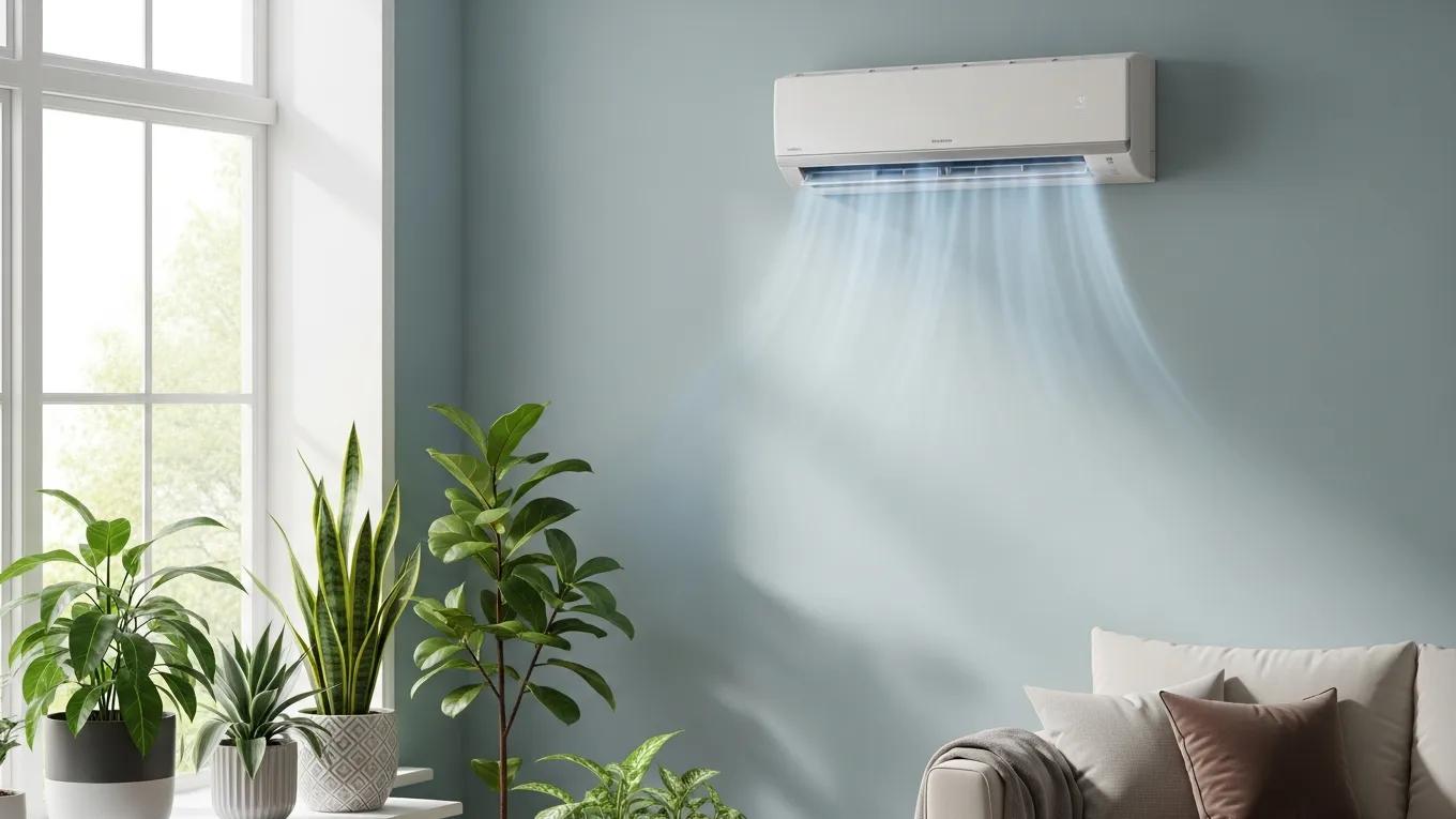 tw bd8eea069f549a91 modern air conditioning unit in a stylish living room highlighting comfort and energy effi
